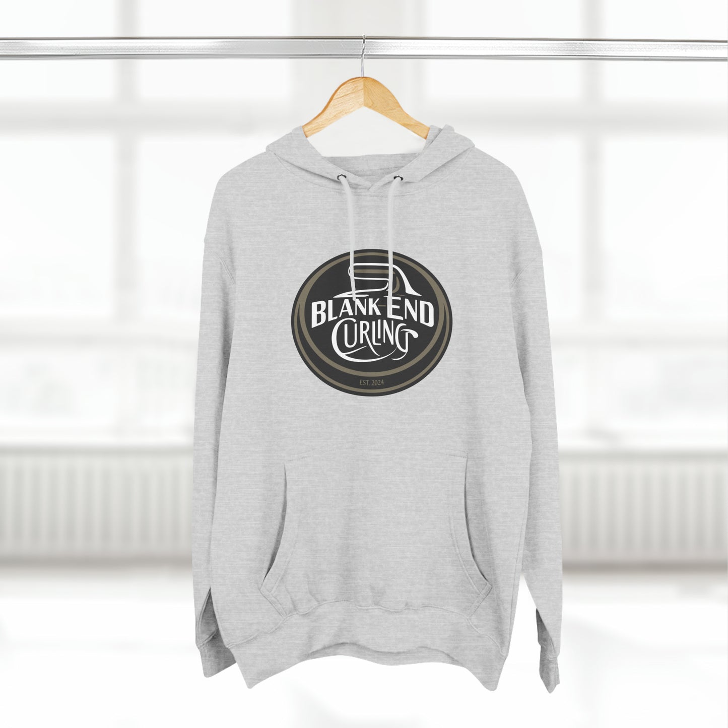 Blank End Curling Fleece Signature Hoodie